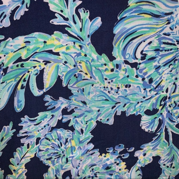 Lilly Pulitzer Madia Tunic Dress High Tide Navy - Picture 4 of 8